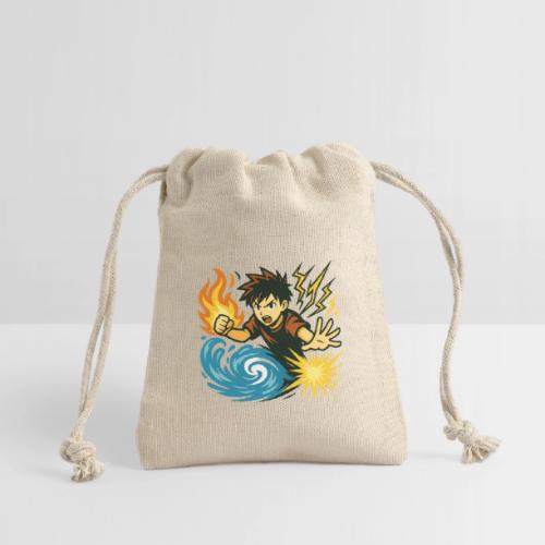Anime Elemental Warriors | Fire, Water, Lightning - Reusable Gift Bag
