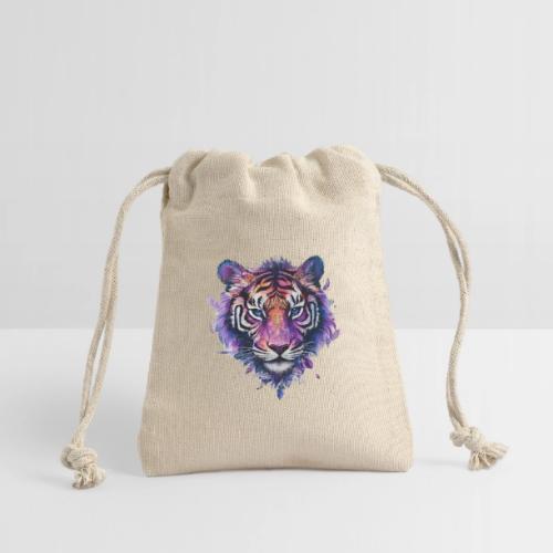 Mystic Violet Tiger - Reusable Gift Bag