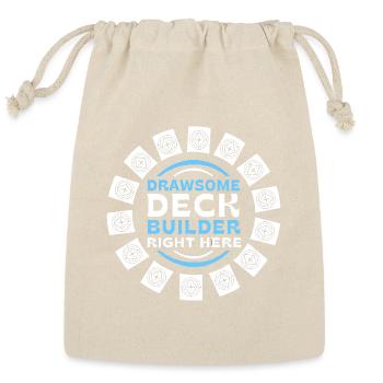 Trading Card Game Deck - Reusable Gift Bag - Natural - Front