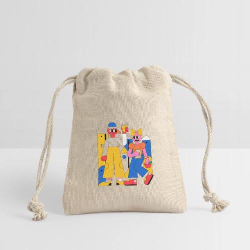 Bold Geometric Duo Pop Art - Reusable Gift Bag