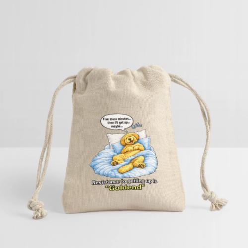 Funny Goldendoodle Sleeping design. - Reusable Gift Bag