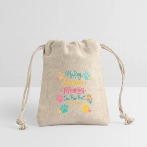 Making Summer Memories One Paw Print at a Time - Reusable Gift Bag