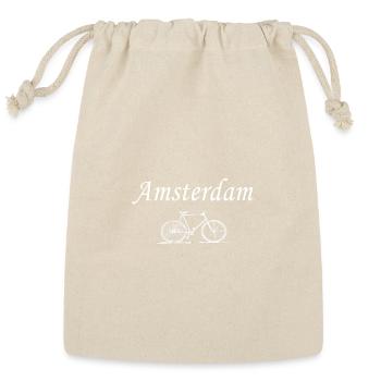 Amsterdam - Reusable Gift Bag - Natural - Front