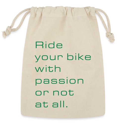 Ride with passion - Reusable Gift Bag