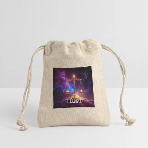 Libra zodiac designs, constellations, universe - Reusable Gift Bag
