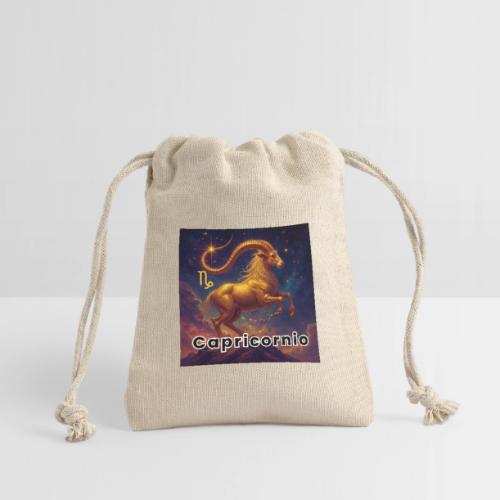Capricorn zodiac designs, constellations, universe - Reusable Gift Bag