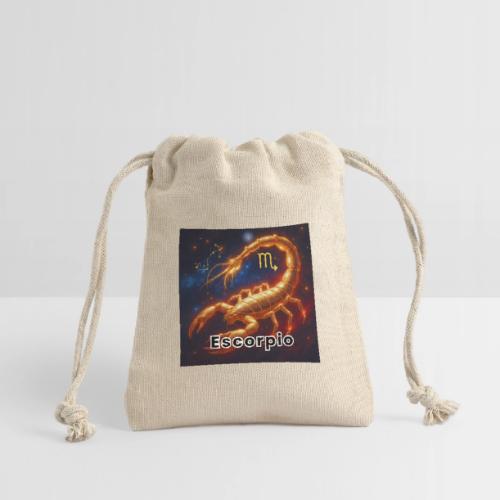 Scorpio zodiac designs, constellations, universe - Reusable Gift Bag