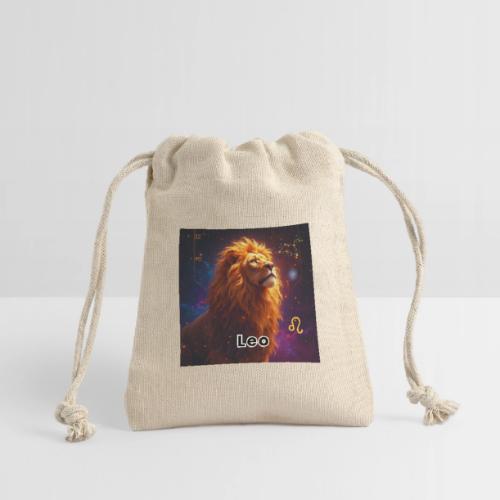 Leo zodiac designs, constellations, universe - Reusable Gift Bag