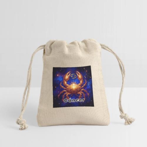 Cancer zodiac designs, constellations, universe - Reusable Gift Bag
