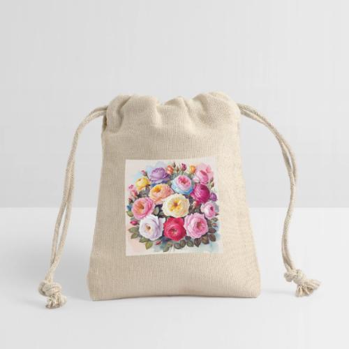 beautiful flowers floral design, wellness, nature - Reusable Gift Bag