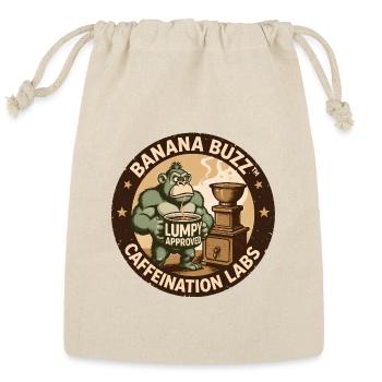 Banana Buzz - Reusable Gift Bag - Natural - Front