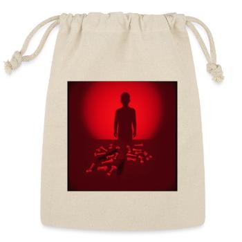 THE 2 FACES OF - Reusable Gift Bag - Natural - Front