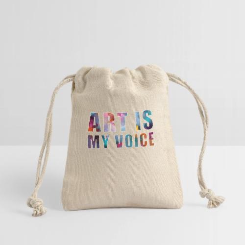 Art Is My Voice - Reusable Gift Bag