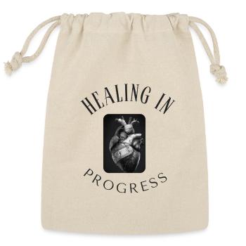 Healing in progress  - Reusable Gift Bag - Natural - Front