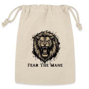 Roaring Lion Ink Splash - Reusable Gift Bag - Natural - Front