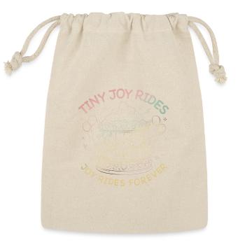 Tiny Joy Rides - Reusable Gift Bag - Natural - Front