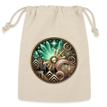 Crystal Gear Cosmos - Reusable Gift Bag - Natural - Front