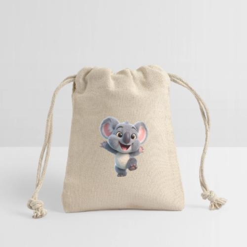 Joyful 3D Baby Koala with Arms Up - Reusable Gift Bag