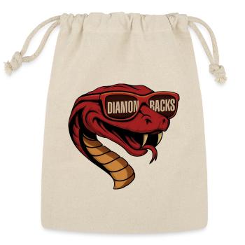 Diamondbacks Rattlesnake Retro Classic T-Shirt - Reusable Gift Bag - Natural - Front