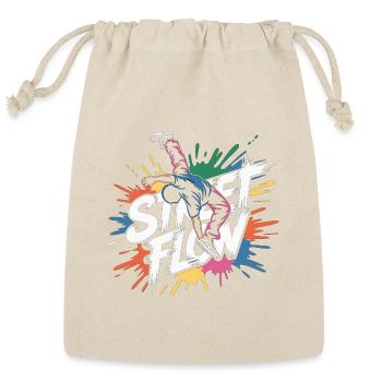 Street Dance Beat - Urban DJ Music Design - Reusable Gift Bag - Natural - Front