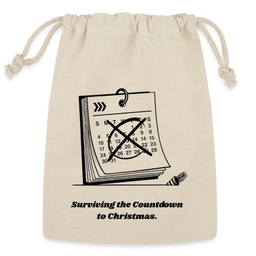 Countdown to Christmas T-Shirt - Reusable Gift Bag