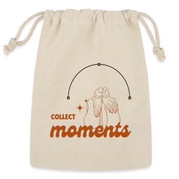 Celestial Celebration Moments Design - Reusable Gift Bag - Natural - Front
