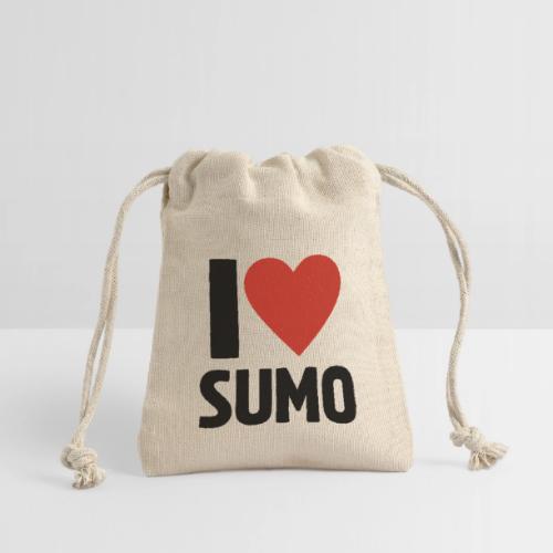 I Love Sumo – Bold Minimalist Sumo Wrestling Fan - Reusable Gift Bag