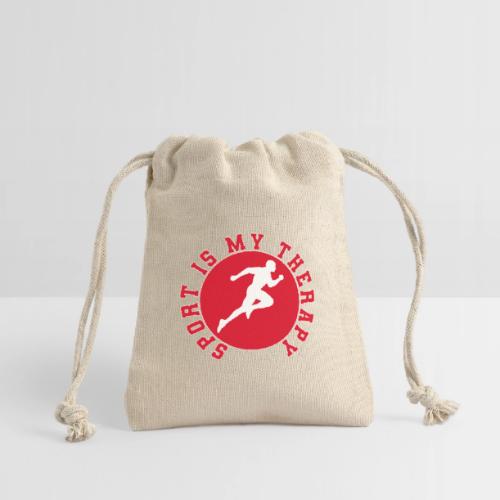 Sport Is My Therapy – Running Motivation Badge - Reusable Gift Bag