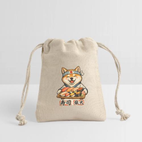 Funny Shiba Inu Sushi Kawaii Dog Tee - Reusable Gift Bag