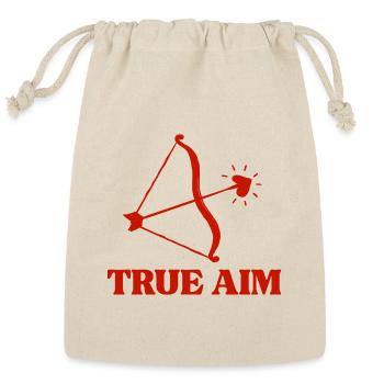 TRUE AIM | Absolute Target Dominator Armor - Reusable Gift Bag - Natural - Front