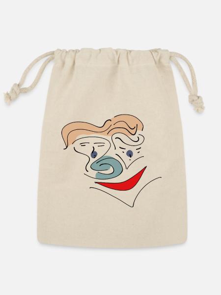 He Found The Answers He Was Looking For - Reusable Gift Bag - Natural