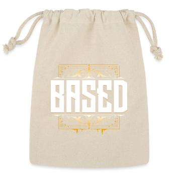 Based - KekW - Omegalul - Twitch - Reusable Gift Bag - Natural - Front