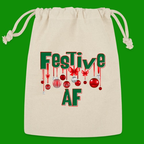 Festive AF - Reusable Gift Bag