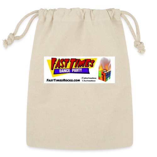 Fast Times Logo with Burning Cube - Reusable Gift Bag