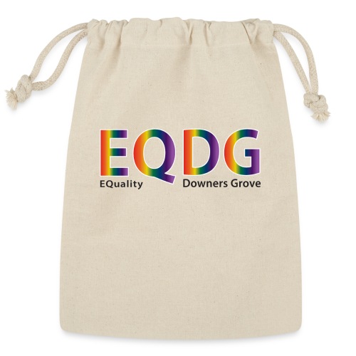 EQDG text - Reusable Gift Bag