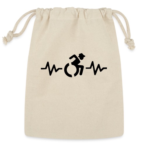 Wheelchair heartbeat, for wheelchair users # - Reusable Gift Bag