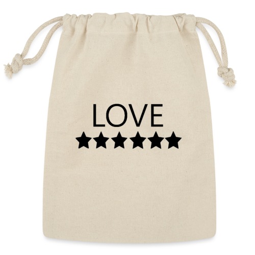 LOVE (Black font) - Reusable Gift Bag