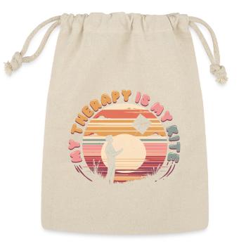 Kite Flying - Reusable Gift Bag - Natural - Front