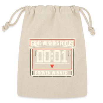 Game Winning Focus Proven Winner - Reusable Gift Bag - Natural - Front