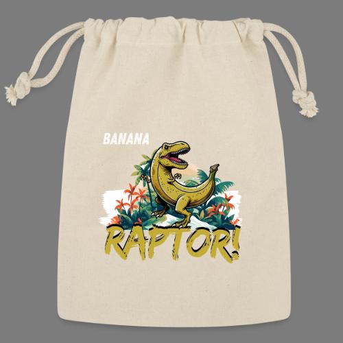 Funny Banana Raptor T-Rex Design - Reusable Gift Bag