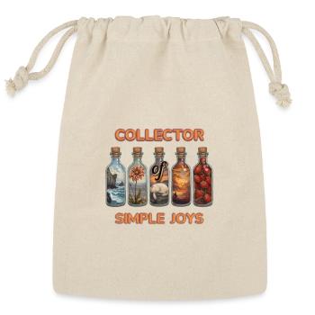 Collector of Simple Joys - Reusable Gift Bag - Natural - Front