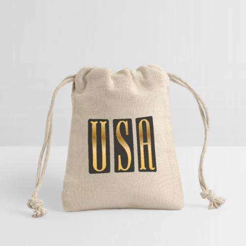 USA Gold Monolith - Reusable Gift Bag