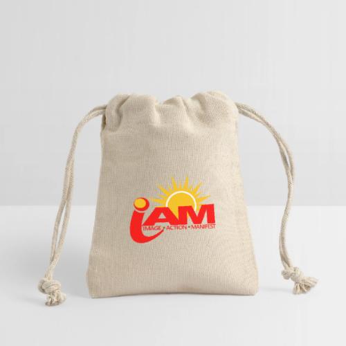 WOKE LOGO 23 I AM RED YELLOW 1 - Reusable Gift Bag