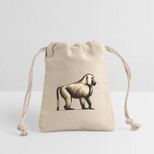 Baboon - Reusable Gift Bag