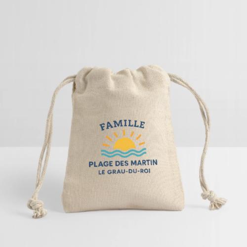 Family Beach Shirt – Plage des Martin Design - Reusable Gift Bag