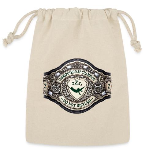 Nap Champion Belt T Shirt - Reusable Gift Bag