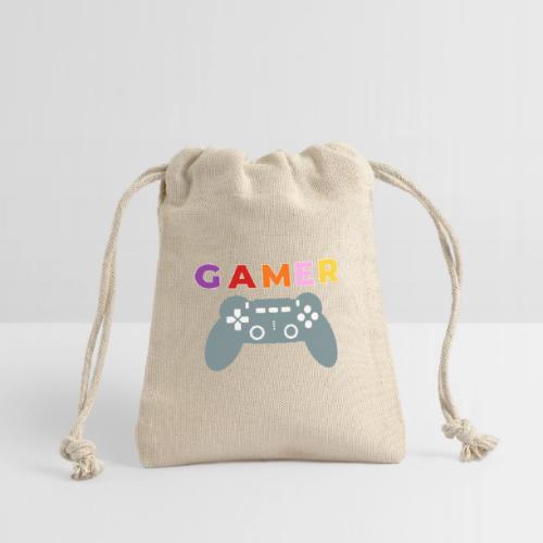 Colorful Gamer Controller Graphic - Reusable Gift Bag