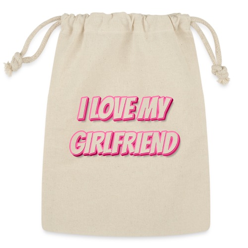 I Love My Girlfriend T-Shirt - Customizable - Reusable Gift Bag