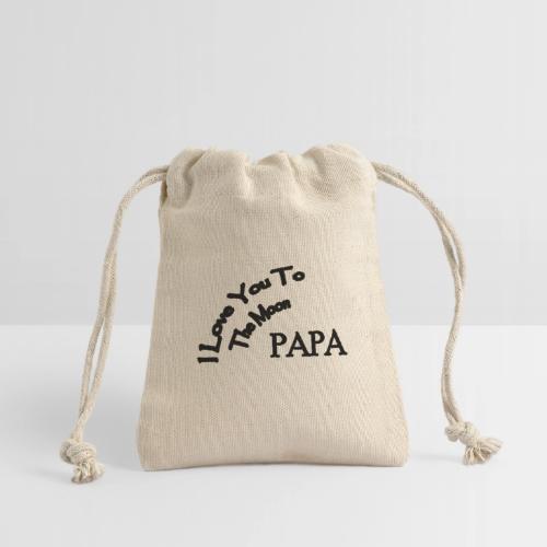 I Love You to The Moon Papa | Father's Day Family - Reusable Gift Bag