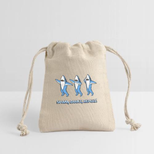 Dancing Sharks - Swim, Dance, Repeat - Reusable Gift Bag